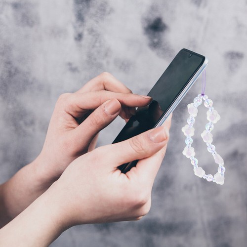 Lina na nadgarstek Wieszak Łańcuszek Pasek na telefon Koraliki Smycz Koraliki Charm String