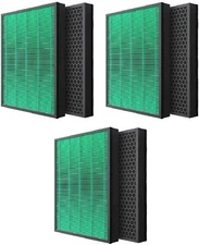 Max2 True HEPA Filter Carbon For Coway Airmega 400 400S Air Purifier 6 Filters