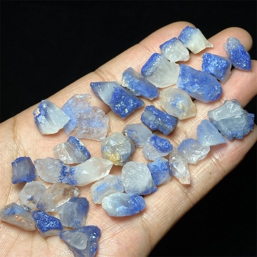 60g Very Rare Natural Clear Beautiful Blue Dumortierite Crystal Specimen i950