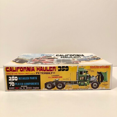 AMT 1/25 CALIFORNIA HAULER 359 完成品 1/25 AMT T500 Peterbilt 359 1969 California Hauler Plus