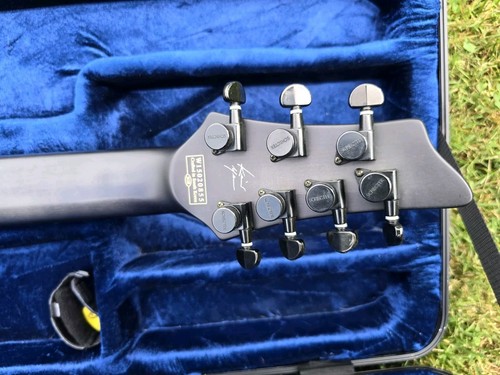 Schecter KM-7 MK-I Legacy Right-Handed 7-String Guitar Transparent White Satin - Picture 5 of 6