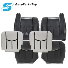 No Armrest Front Replacement Seat Cover & Foam For Chevy Silverado 2003-2006 6x