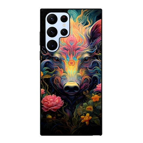 Anti scratch Case For Samsung A15 A16 S23 S24 S25 Ultra FE surreal art wild boar - 第 5/25 張圖片