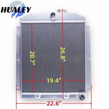 Aluminum Radiator Fits 1947-1954 Chevy 310036003800 Truck Pickup Dpi5100
