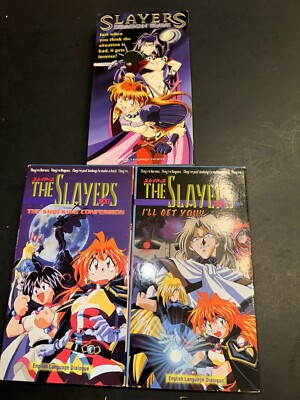 THE SLAYERS Next Vhs Collection Dragon Slave | eBay