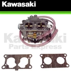 NEW 2001-2008 GENUINE KAWASAKI MULE 3000 3010 3020 CARBURETOR ASSY AND GASKETS