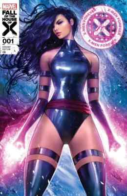 X-Men Forever #1 Cover Art by Nathan Szerdy Trade Dress Variant