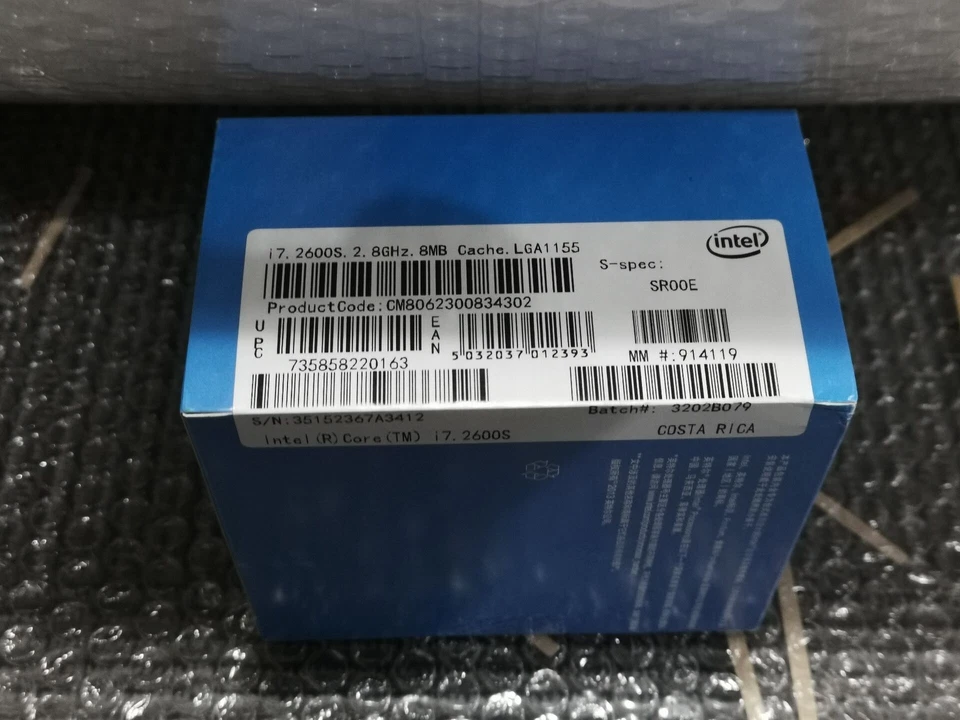 Intel Core i7-2600S 2.8 GHz Quad-Core Desktop CPU Processor Socket LGA1155 SR00E - Image 4 of 4