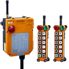 Industrial Radio Wireless Remote Control Transmitter+Receiver Hoist Crane 12 Key