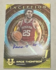 2022-23 Bowman University Inception - Race Thompson - Gold Prospect Auto 07/50