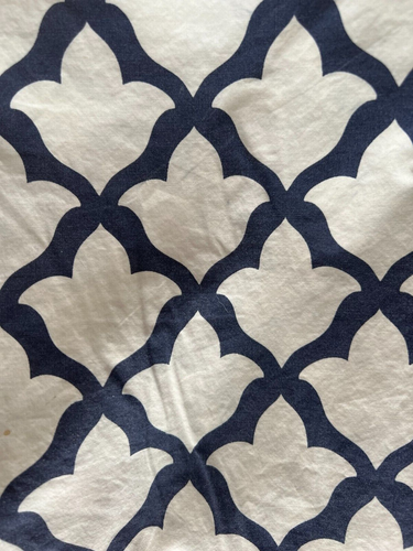 Pottery Barn Marlo Organic percale queen flat and 2 pillowcases NO fitted sheet - Picture 2 of 3
