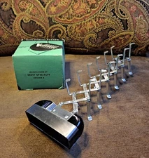 Tie Rack Mountable by Spiffy Tyrack Mid Century with Box Manufacture in Chicago