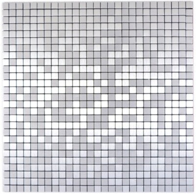 Mosaik Fliesen Silber Selbstklebend Küchenrückwand Badezimmer Fliesenspiegel DIY