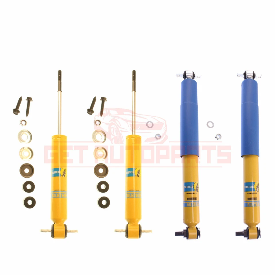 Kit 4 Amortiguadores BILSTEIN B6 HD Traseros y Delanteros para Pontiac GTO 1968-1972 4x4 Foto 2 de 4