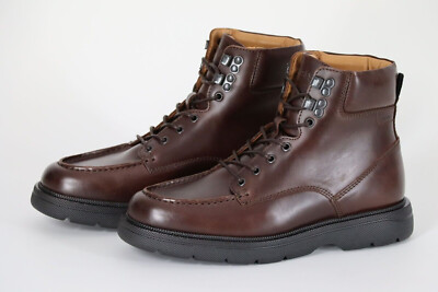 HUGO BOSS Boots, Mod. Jacob_Halb_pp, Gr. 42 / UK 8 / US 9, Dark Brown