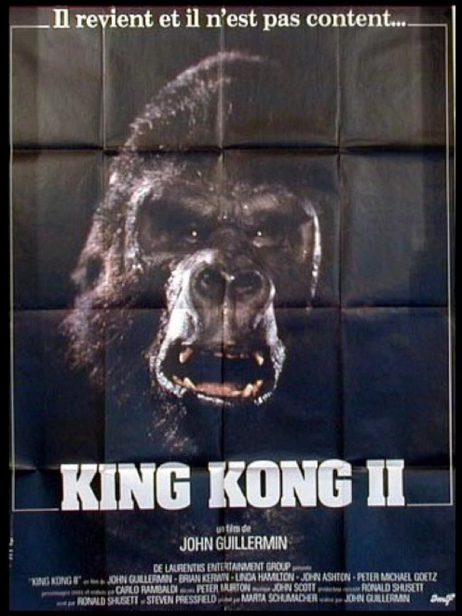 Poster Le Havre King Kong – Noir & Blanc, 50x70 Cm – Très Bon État
