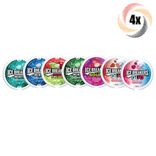 4x Tins Ice Breakers Variety Flavor | 50 Mints Per Tin | 1.5oz | Mix & Match!