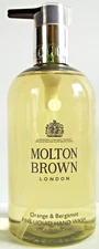 MOLTON BROWN London ORANGE & BERGAMOT Fine Liquid Hand Wash, 10 fl. oz, NEW