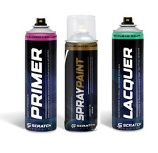 Cyan Paint Aerosol Spray Brake Caliper Heat Resistant Primer Lacquer 400ml
