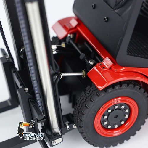 1/14 LESU Hydraulic RC Forklift Fork Lift Truck Painted RTR Transfer Car Model - Picture 9 of 12