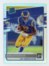 2020 Panini Donruss Optic Rated Rookies Holo Prizm Van Jefferson #176 Rookie RC