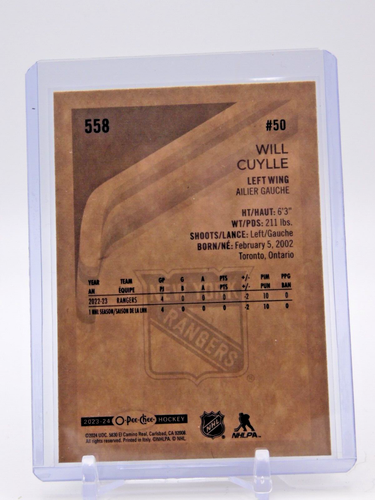 2023-24 O-Pee-Chee - Marquee Rookie Retro #558 Will Cuylle (RC) - Picture 2 of 2