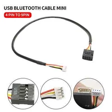 USB Bluetooth Cable Mini 7mm JST PH2.0 4pin PCIe WiFi Adapter to 9pin Header