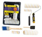 Bates Paint Roller - Paint Brush, Paint Tray, Roller Paint Black/Yellow Handle