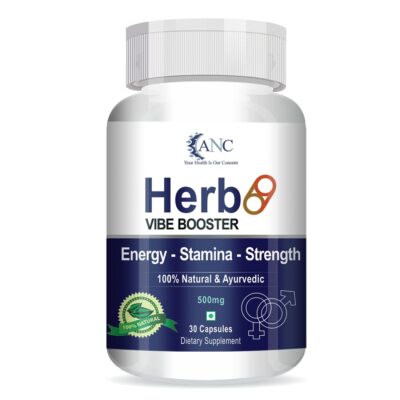 ANC Herb 69 Vibe Booster mit Mucuna hilft, Energie, Kraft & Ausdauer zu steigern