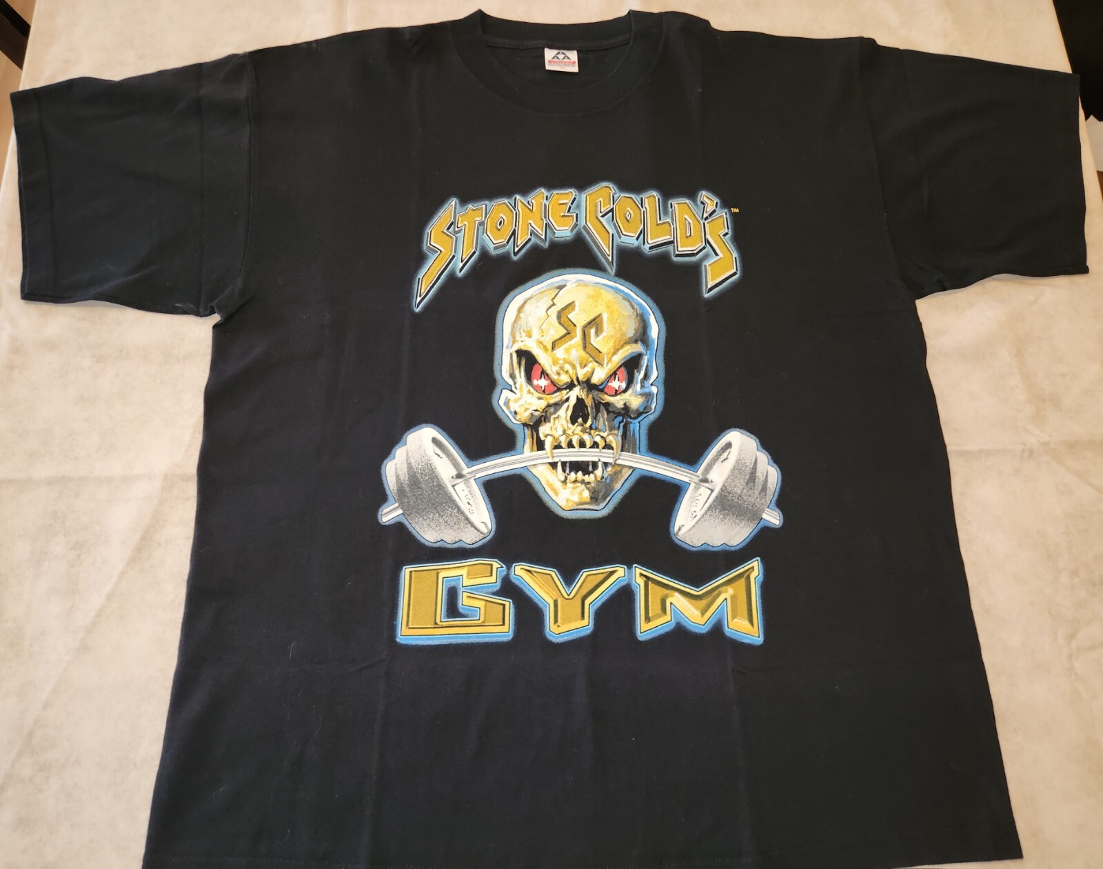 Vintage WWF 1998 Stone Colds Gym Steve Austin Wrestling T-Shirt 2XL ☆RARE☆