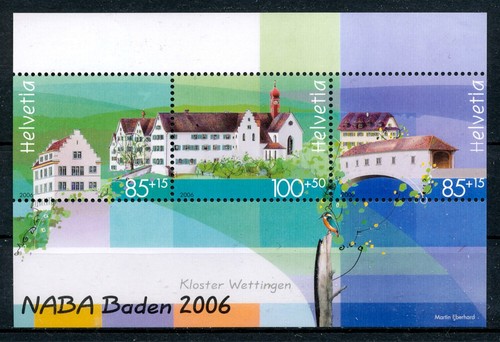Schweiz Block 40 ** Nationale Briefmarkenausstellung NABA ’06, Baden