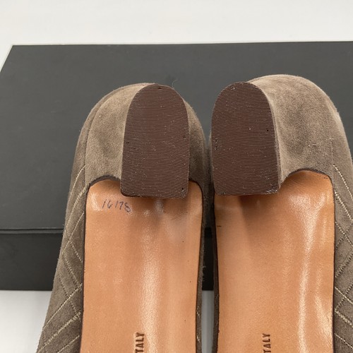 Salvatore Ferragamo Pumps Women’s 8 AAAA Tan Suede Vintage - Picture 19 of 22