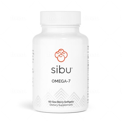 SIBU Omega 7 Sea Buckthorn Oil Soft gels, 60 ct NEW LOOK!