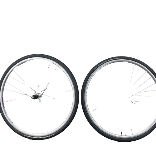 Shimano R500 WH-R501 10 Speed Alloy Clincher Road Bike Wheelset