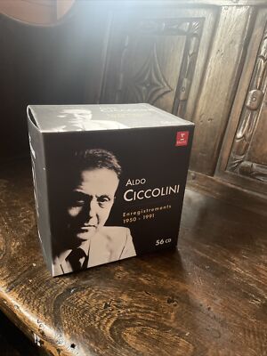 Aldo Ciccolini: Enregistrements Emi 1950-1991 Ciccolini –