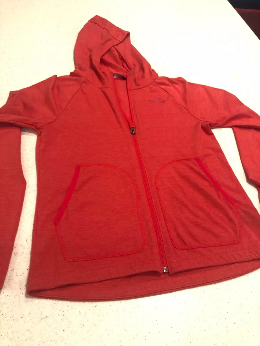 Hot pink north face hoodie sales