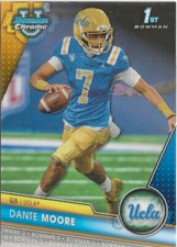 2023 Bowman Chrome University Dante Moore RC Rookie Oregon Ducks (I)
