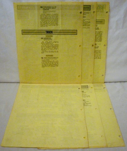Resúmenes del boletín de servicio técnico de Ford marzo julio agosto septiembre 1967 - Imagen 2 de 8