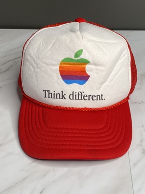 vintage apple cap