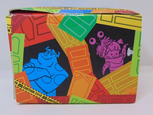 DISNEY TOY COSBABY MONSTER INC. RANDALL FIGURE IN BOX CAUTION 2319 HOT TOYS - Picture 6 of 7