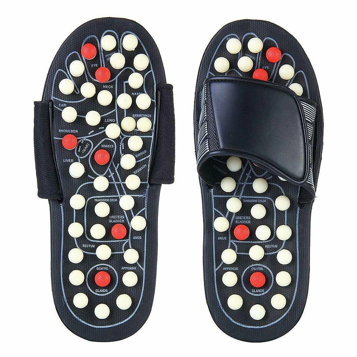  Women's Food Massage Slippers with Magnetic Massage