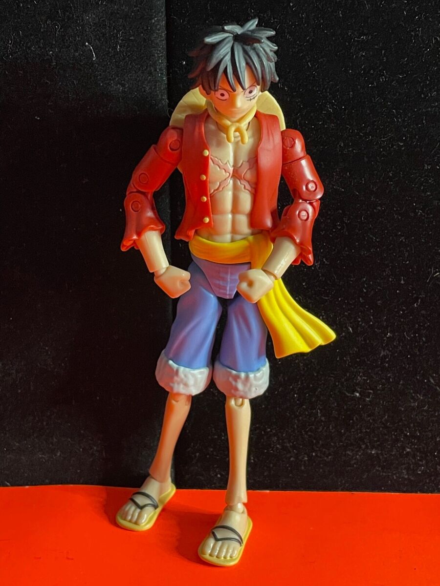 Anime Heroes Monkey D. Luffy One Piece Action Figure by Bandai 