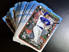 2024 Topps Holiday Baseball #1-200 - YOU PICK - Complete Your Set Base Singles