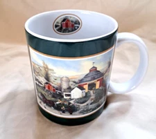Land and Wise Meadowbrook Farm Coffee Tea Mug 1996 Linda Nelson Stocks Ceramic