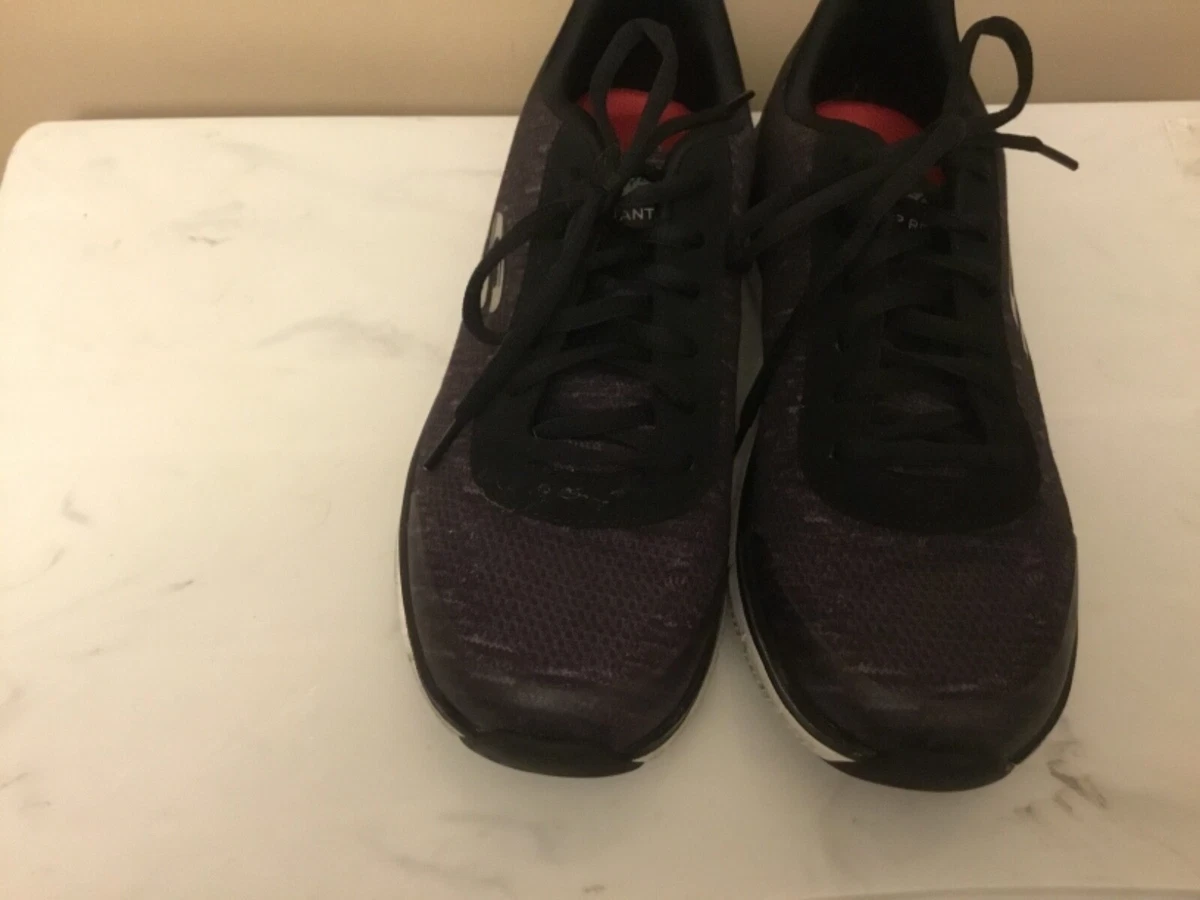 Women s Slip Resistant Skechers 77217 Work Black Safety Shoes Size