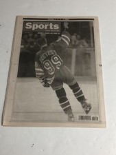 04/17/1999 NEW YORK RANGERS Daily News FAREWELL Wayne GRETZKY Retires TRIBUTE