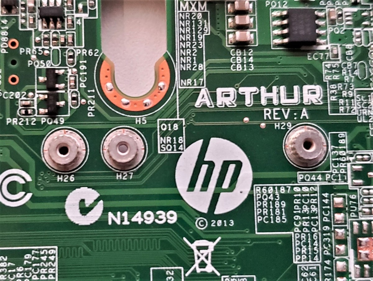 HP EliteDesk 800 G1 USFF Arthur REV. A motherboard - 696559