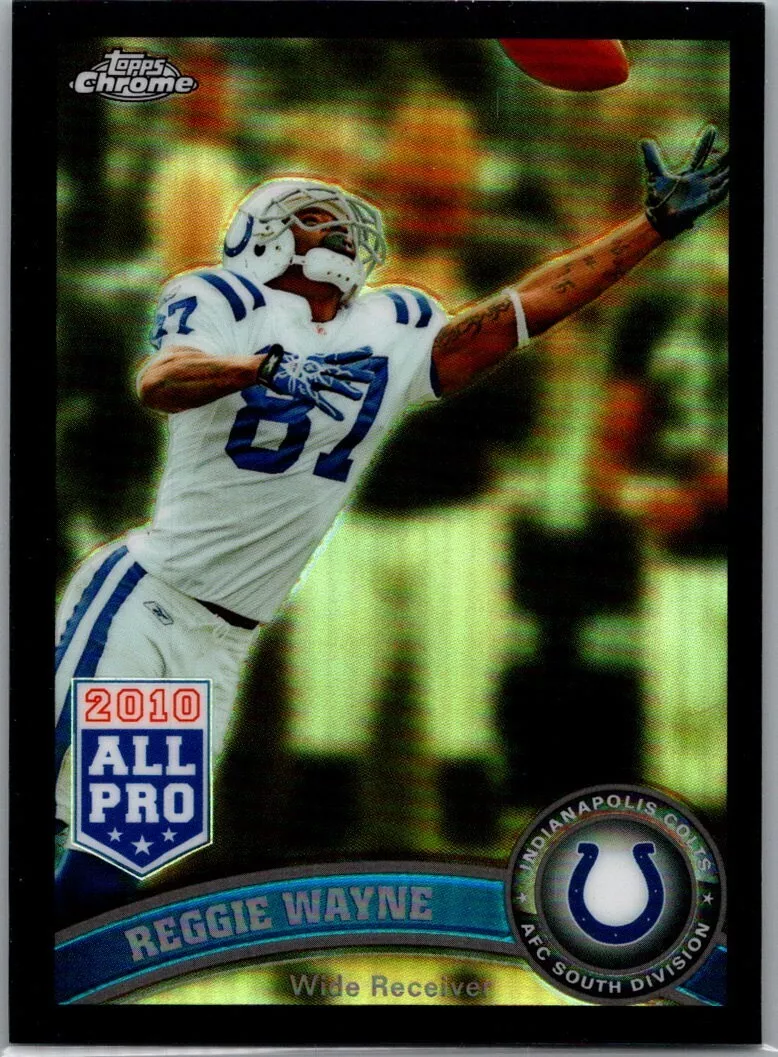 Reggie Wayne trading card