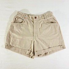 Vintage CHIC Women's 16 AVG Actual 32" x 5" High Waist Denim Mom Jean Shorts