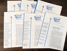 Personal Report For The Executive by Research Institute 1982/1983 - Lot of 26